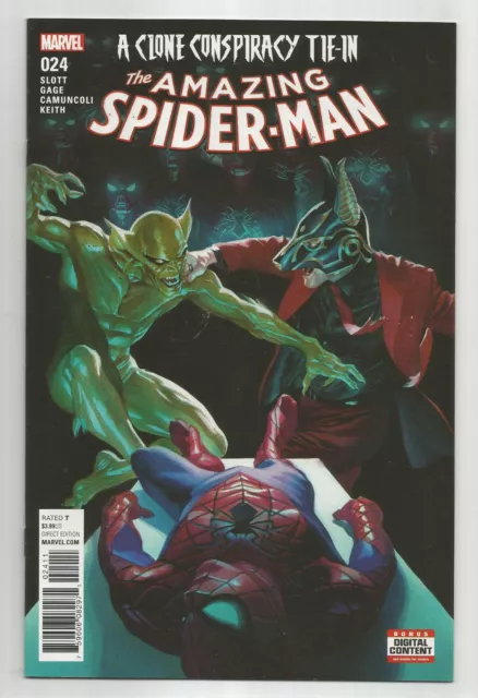 Amazing Spider-Man # 24 * Clone Conspiracy * Near Mint