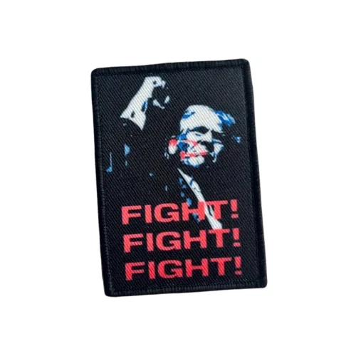 Trump MAGA Subdued Black And Gray Patch - 3x2 Inch PVC With