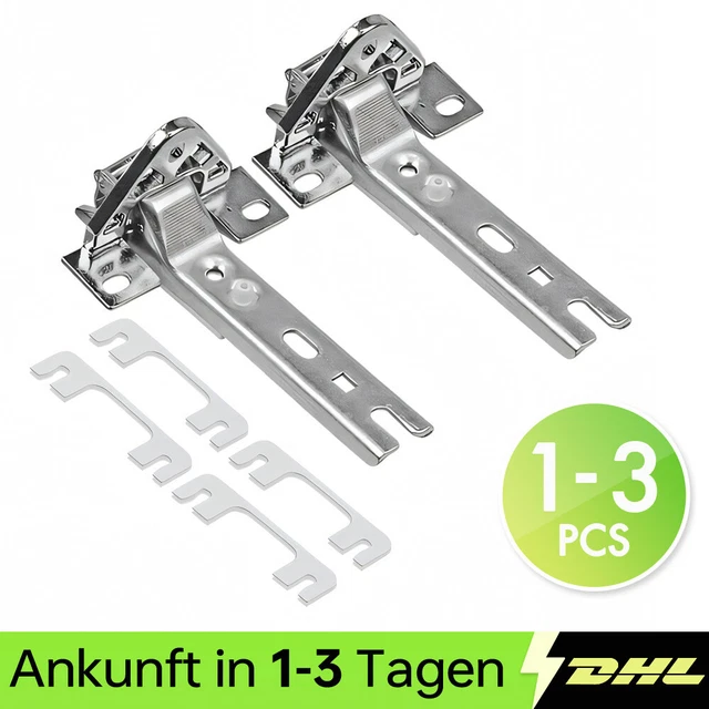 DL-pro Türscharnier Set Für Kühlschrank - Passend Für Bosch Siemens Neff