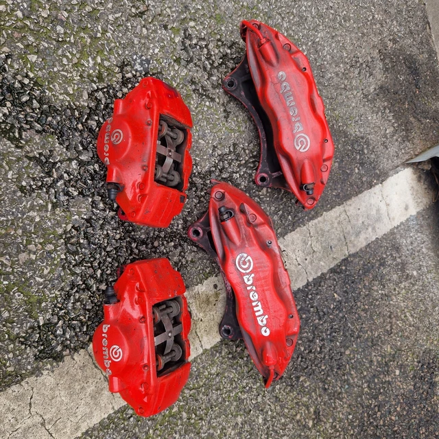 MITSUBISHI LANCER EVO Brembo Brake Calipers for evo 4 5 6 7 8 9 £400.00