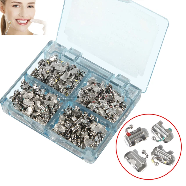 200PCS/50 Sets Dental Buccal Tube 1st Molar Bondable Convertible Roth 022 JMG