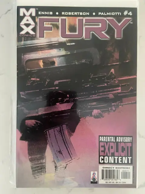 Fury #4 Max Marvel Comics 2001