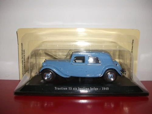 citroën traction 15 six berline belge 1949 1/43