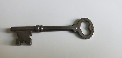 Antique Metal Skeleton Key 3" Vintage HotelRoom Door padlock 0242
