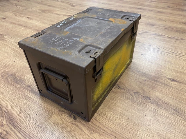 Small Storage Box Ammunition Box Army Green 25.5x19x17.5cm