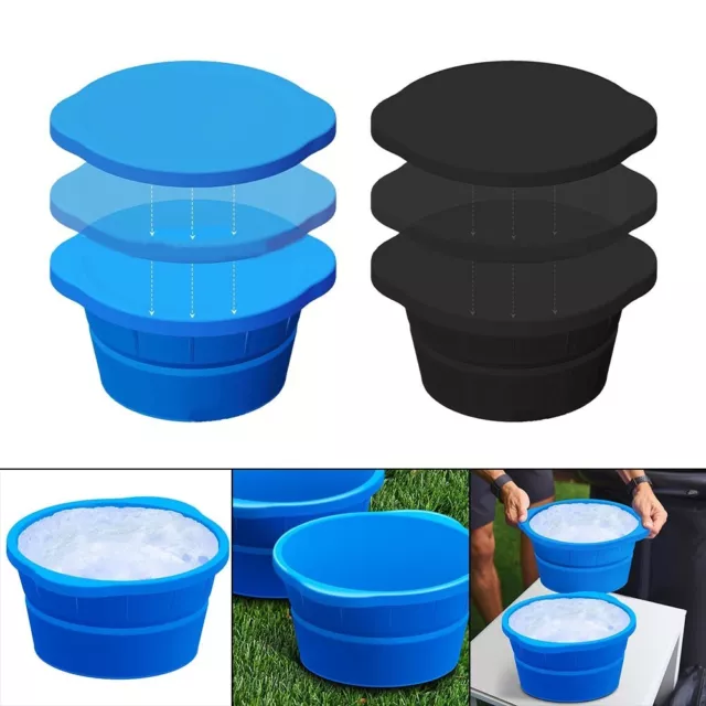 Extra large moule à cube de glace en silicone pour blocs de glace capacité 8 l