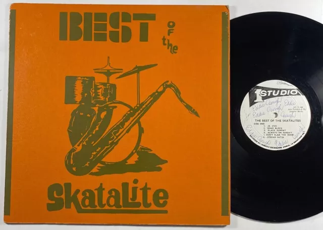 The Skatalites "The Best Of" Reggae LP Studio One Silk Screened