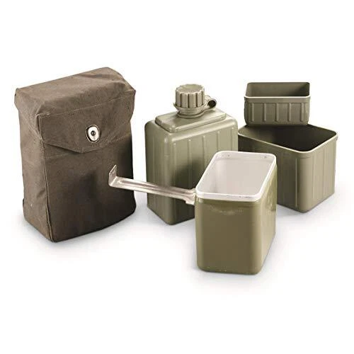 Surplus Serbian Military Mess Kit Used