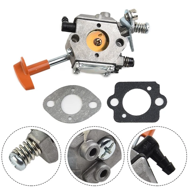 Kit Carburatore Pro Chaser Per Trapano A Gas Tanaka TED-262L, Con Guarnizione E Candela