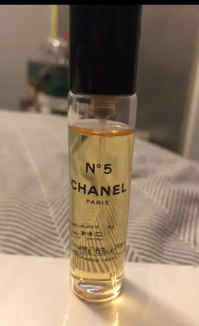 Chanel No 5 Eau De Toilette Edt Recharge Refil For Purse Spray 20Ml