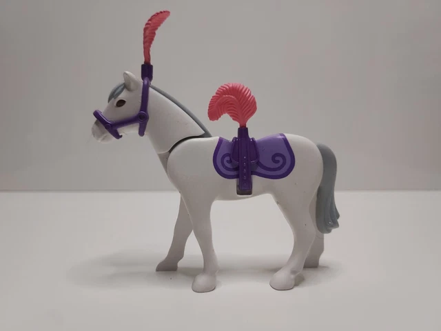 Playmobil 4234 - Voltigeurs, Chevaux Et Manège - Set Complet D'occasion