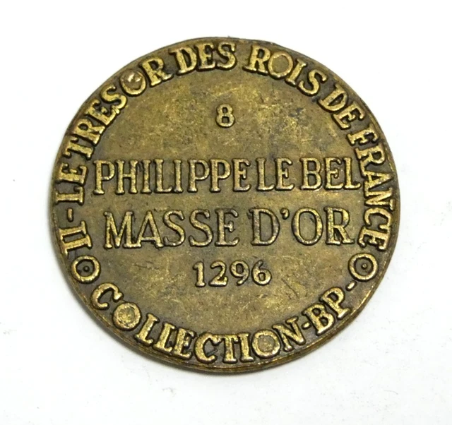 Tok Collection BP - Le Trésor des Rois de France (№4 - Dagobert I) - France – Numista Tok Collection BP - Le Trésor des Rois de France (№4 - Dagobert I) - France – Numista