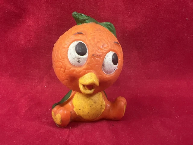 FOTAP Make-up-Tasche Mit Orangefarbenem Vogel – Wasserdichtes Segeltuch, 23,5x17 Cm, Für Kosmetik & Reise
