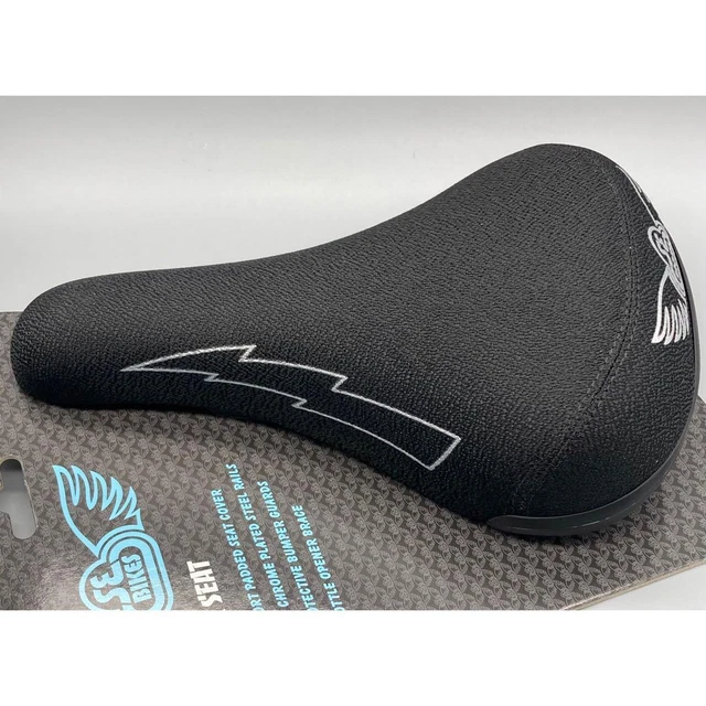 Se Bikes Flyer Seat Old Bmx Saddle Black