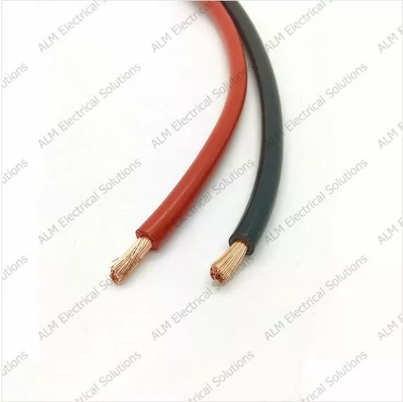 25mm² Hi-Flex Battery Welding Cable 170 Amp Black & Red - Auto & Marine Type