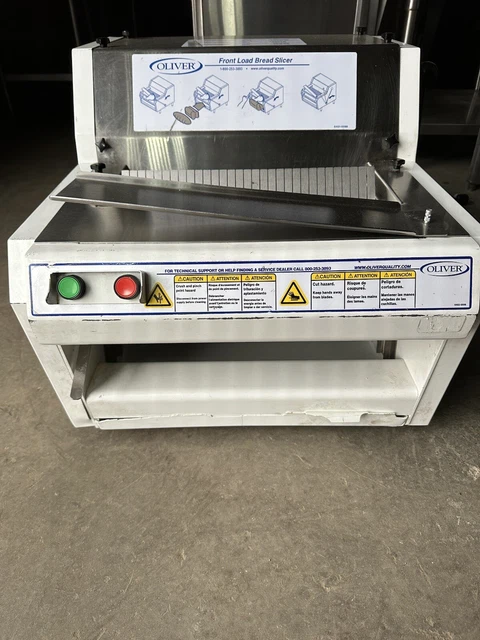 Oliver 732-N Commercial 1/2" Bakery Bread Slicer Cutter 1/2 HP 115 Volts