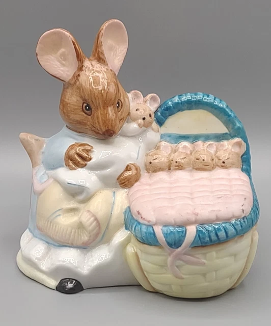 Schmid Beatrix Potter MOUSE kids BEDTIME Night Light SHADE only NO CORD OR BULB