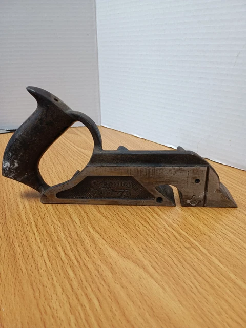 Vtg  Stanley No 78 Duplex Rabbet Plane Box Instructions England missing parts?
