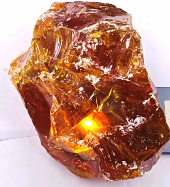 6000 Ct Natural Brown Amber Certified Uncut Huge Rough Chunk Loose Gemstone Mng