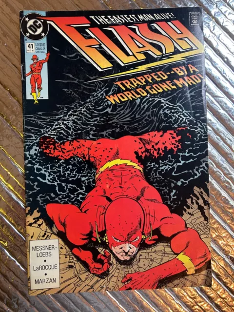 The Flash (Vol 2) #41 - 1990 DC Comic