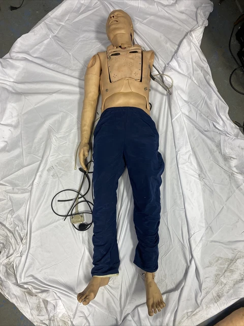 LAERDAL NURSING ADULT FULL BODY CPR INTUBATION AIRWAY MANIKIN 200-05050 Untested