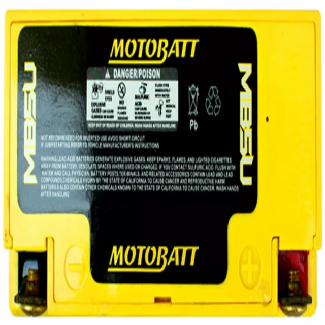 Motobatt Battery For Honda SL350 Motosport 350cc 70-73 3