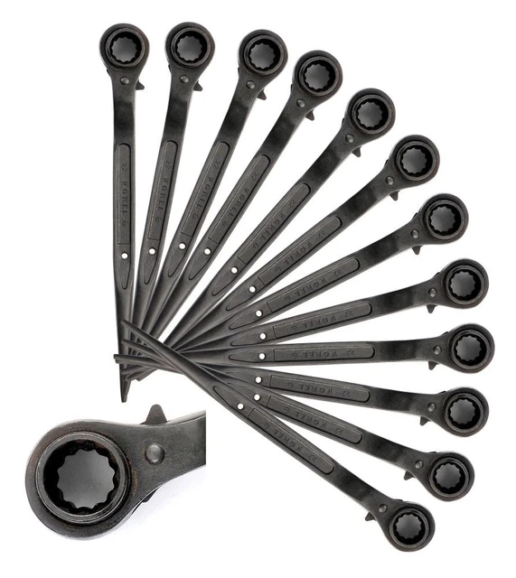 Cricchetto Per Ponteggi 19/22mm 4 In 1 - Reversibile Destra/Sinistra In Acciaio CR-V - Foto 8