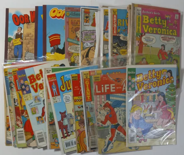 ARCHIE Huge comic lot collection 40 books Betty Veronica Jughead Oor Wullie
