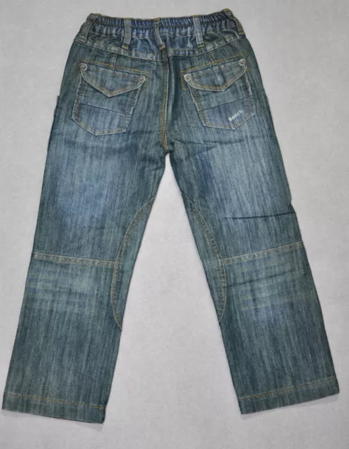 Nuovi Jeans Bench Boys Età 5-6 Anni Nuovi Con Etichette Gamba Sciolta Look Vintage 3