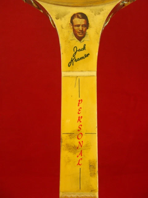 ANCIENNE RAQUETTE DE tennis en bois autographe Wilson