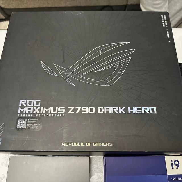 ASUS ROG MAXIMUS Z790 DARK HERO, LGA 1700 intel 12/13/14 gen support £ ...