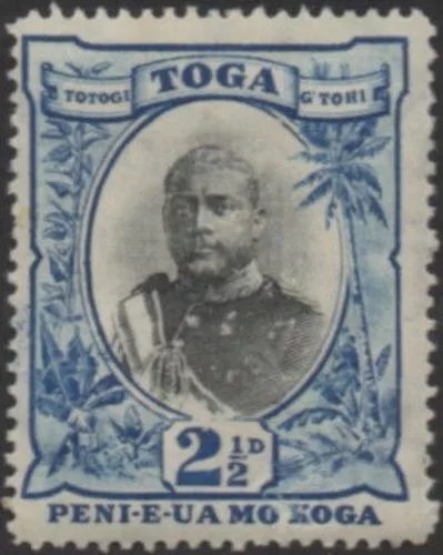 Tonga 1897 SG43 2½d King George II MNH