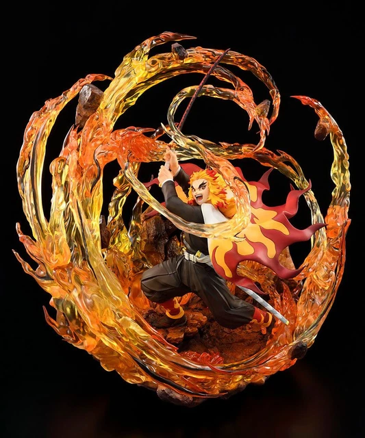 DEMON SLAYER - Kyojuro Rengoku Deluxe - Statuette Bellfine 35cm