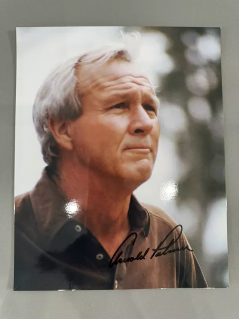 Arnold Palmer Authentic Autographed/Signed This 8 X 10 Photo