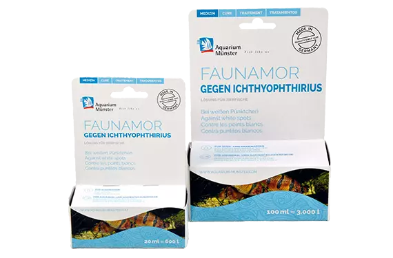 Aquarium Münster Faunamor 100ml Contre Points Blancs Eau Douce