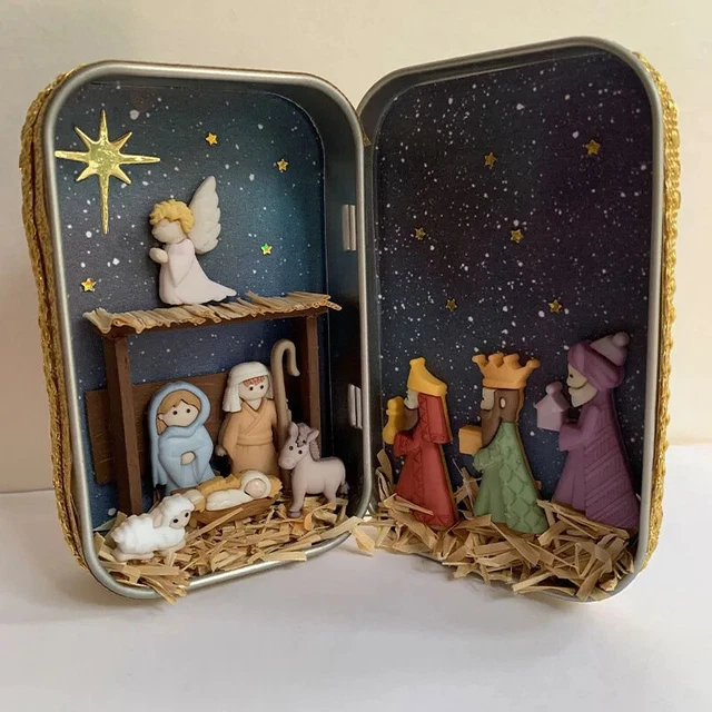 CHRISTMAS NATIVITY JESUS Nativity Set Family Nativity Scene Handmade