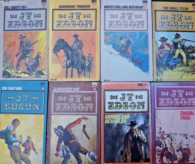 Create Your Own J.T. Edson Vintage Western Book Bundle - Buy 3, Get 4th Free