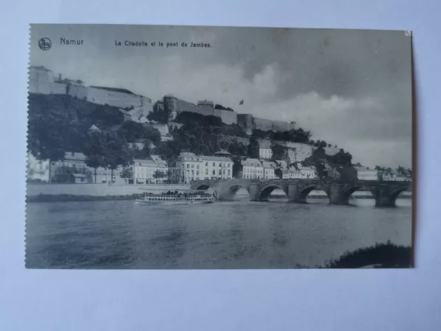 CPA NAMUR - La Citadelle et le Pont de Jambes