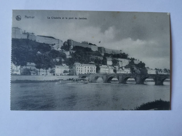 Carte Postale Ancienne – Namur: Le Pont De Jambes Et La Citadelle, Vintage, Originale