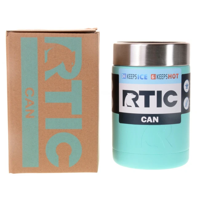 RTIC 12 oz Can Cooler Double Wall Vacuum Insulated (Teal Matte)
