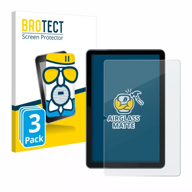 3x Anti Reflet Protection Ecran Verre pour Lenovo IdeaPad Duet Chromebook 10.1"