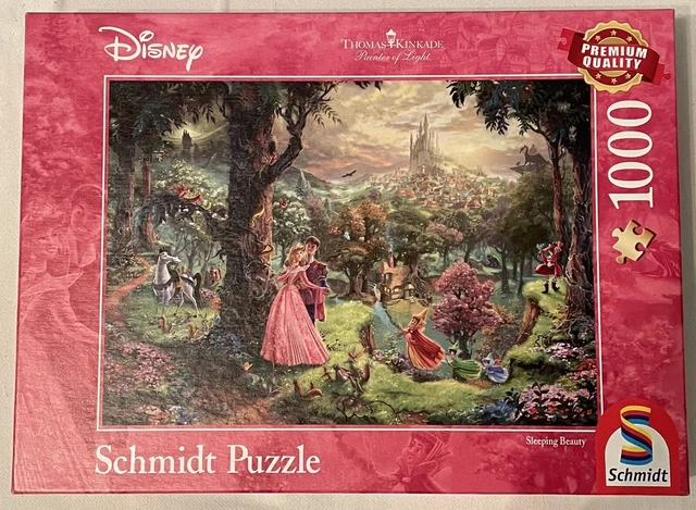 DISNEY SLEEPING BEAUTY - THOMAS KINKADE 1000 PIECE Jigsaw Puzzle £6.95 ...