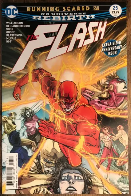 The Flash #25 Williamson Sook Reverse Flash DCU Rebirth Variant A JLA NM/M 2017