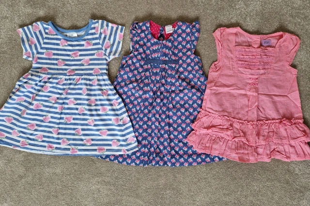 Girl Spring Summer Dress Bundle 12-18 Month 🍓Inc Mini Club 🌺 EXCELLENT Wedding