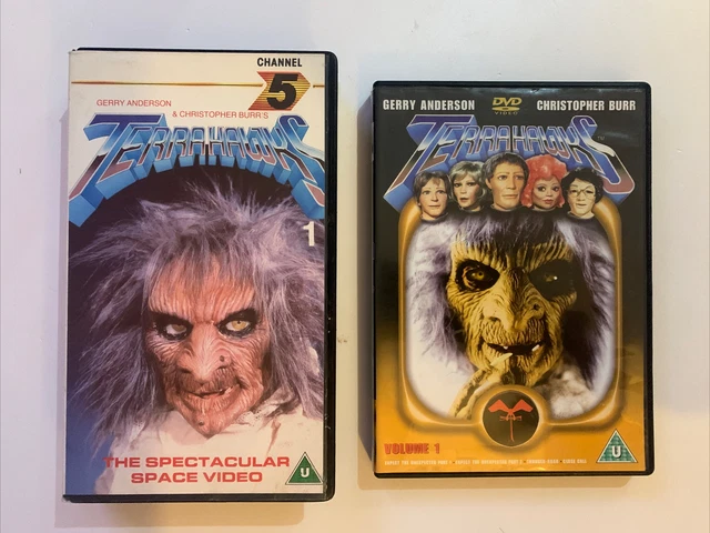 Terrahawks Volume 1 - vhs video tape + DVD - Cult Classics