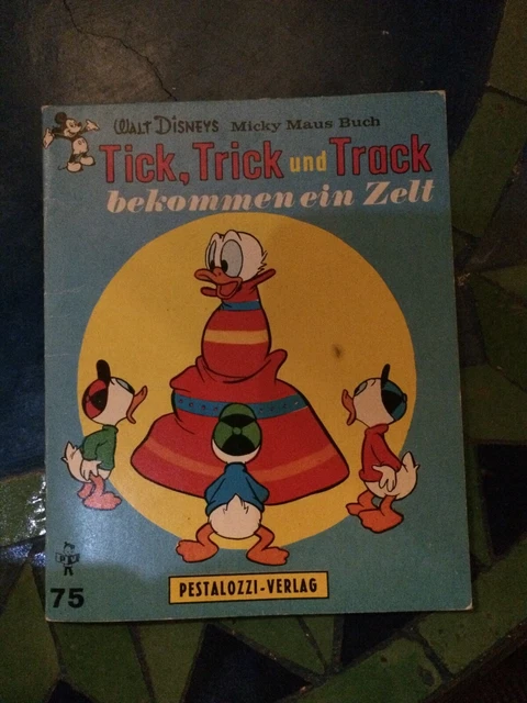 Pevau /PV Büchlein Walt Disneys  Micky Maus Buch Tick, Trick und Track ..  - 7