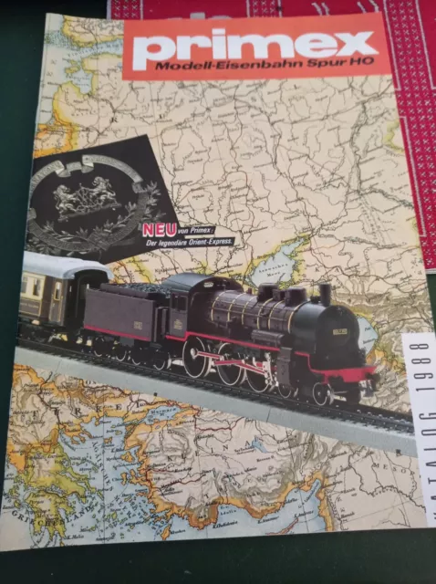 Primex ( Märklin ) Katalog 1988  - 32 Seiten