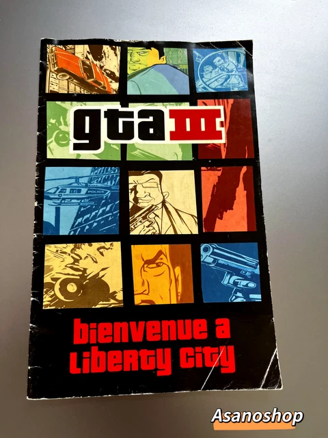 GTA 3 Grand Theft Auto III Sur PS2 – Sony PlayStation 2, PAL, Testé