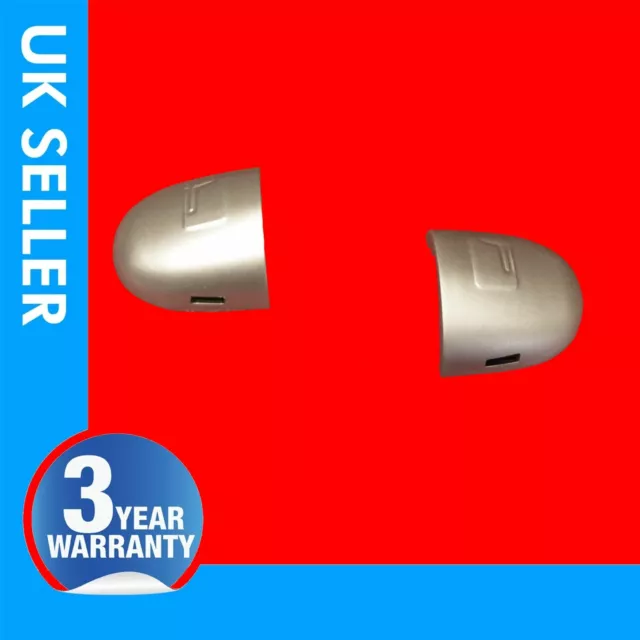 FOR RENAULT Clio Laguna door handle lock cover cap silver front / right&left