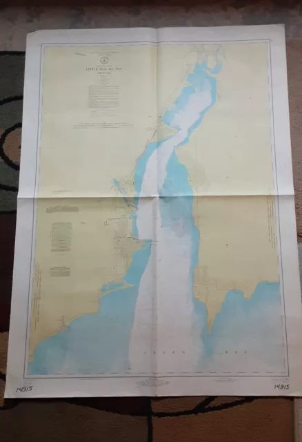   NOAA Nautical Chart of Lake Michigan